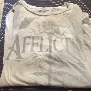 Men’s affliction shirt